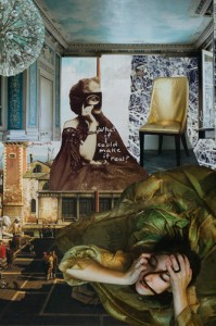 "Imagine", Mixed Media/Collage Journal Page, June 19, 2011