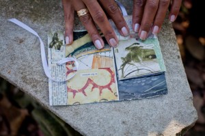 Detail of a mini book for Gillian Jansen, November 2011