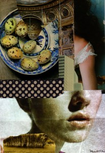"Home Sweet Home", Collage Journal Page, 7 x 10 inches, March 25, 2012
