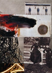 Michelle Casey, "Untitled 6", Artist Trading Card, Collage, 3.5 x 2.5 inches, 2006