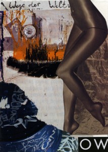 Michelle Casey, "Untitled 7", Artist Trading Card, Collage, 3.5 x 2.5 inches, 2006