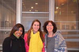Michelle Casey Monica & Sherri Braford-Lea (left to right), Heartwood Gallery, "Inner Beauty" Opening, February 2013