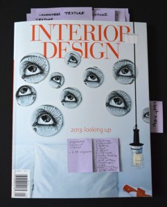 It’s a good idea to list the things you’ve found on a sticky in the front of the magazine to jog your memory of what’s hidden inside.