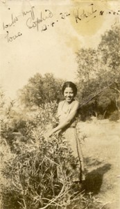 My maternal grandmother Sophie Guider in Kohat (Pakistan).