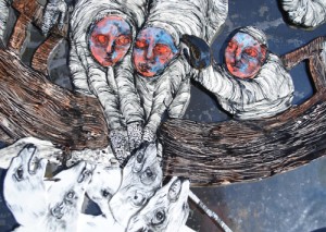 Lisa Creskey, “Hydra” Series (detail), 2012 (image used with artist’s permission)