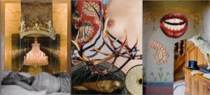 Michelle Casey, Marilyn Dreams 2, Collage/Mixed Media, 3.5 x 6 inches, February 2015