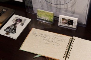 Ties That Bind: Collage & Fibre Art Comments book... thanks for filling it with your good wishes!